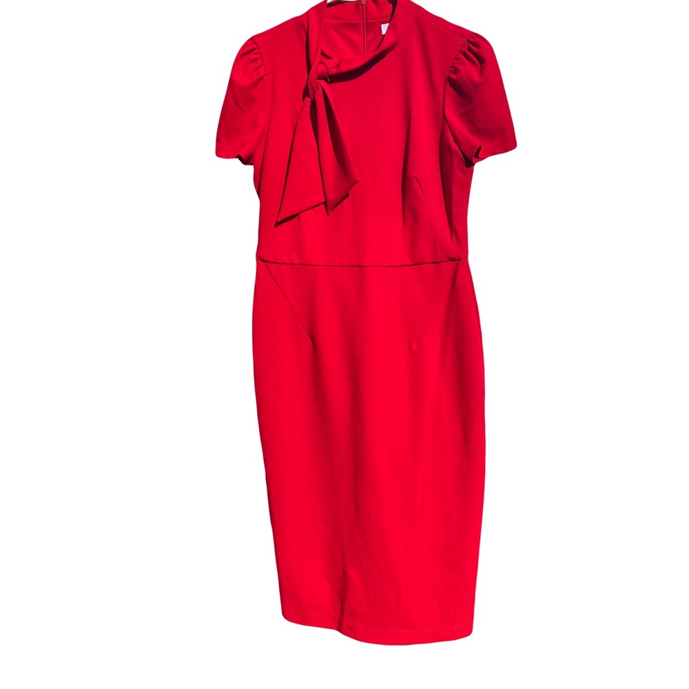 Liz Claiborne bright red  dress size 6